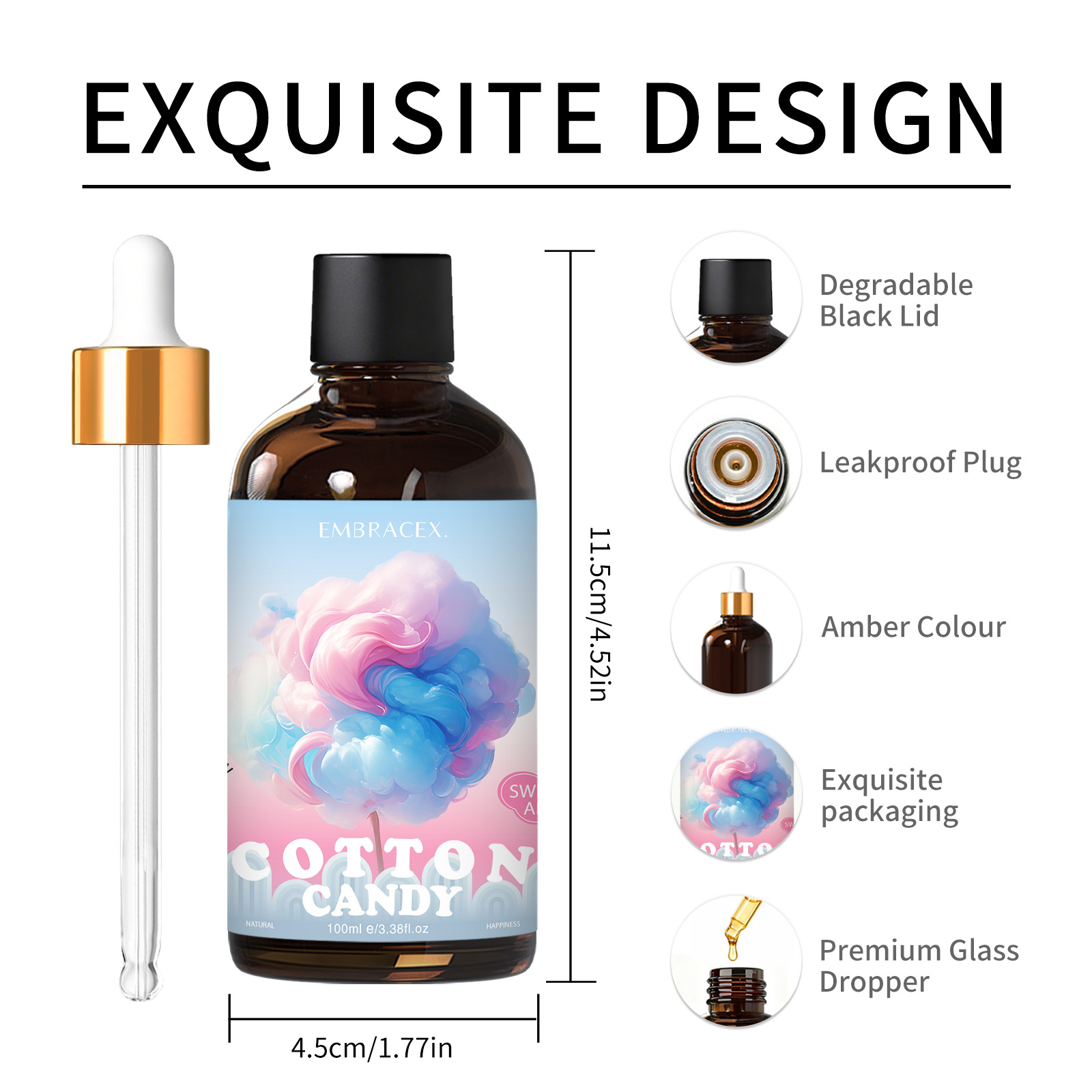 100 ml suikerspin etherische o - Candle Supplies Free Shipping recensie en prijs