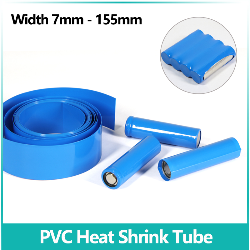 1/3/5/20M Blauw PVC Krimpkous  - Shrink Sleeve Pvc recensie en prijs