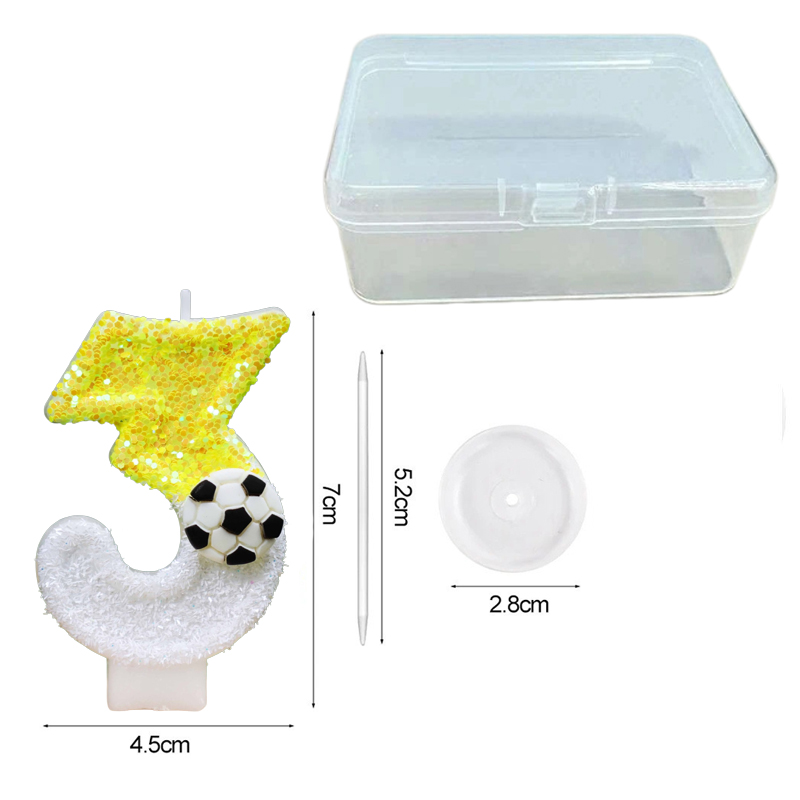 Geel-witte pailletten sport vo - Candle Supplies Free Shipping recensie en prijs