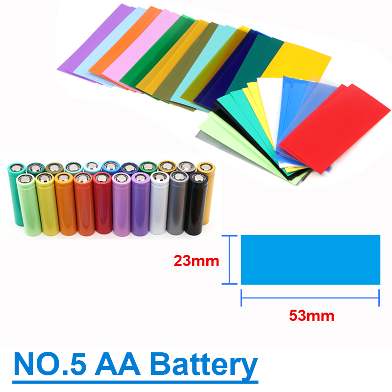 25 ~ 500 stks AA/AAA/18650/217 - Shrink Sleeve Pvc recensie en prijs