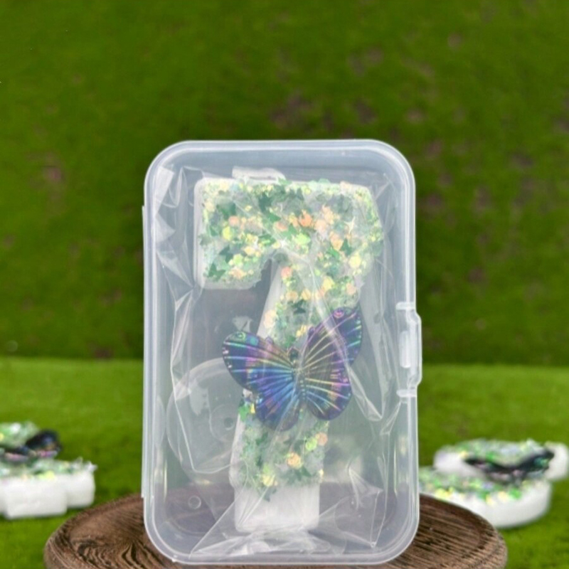1Pc Groene Pailletten Nummer 0 - Candle Supplies Free Shipping recensie en prijs