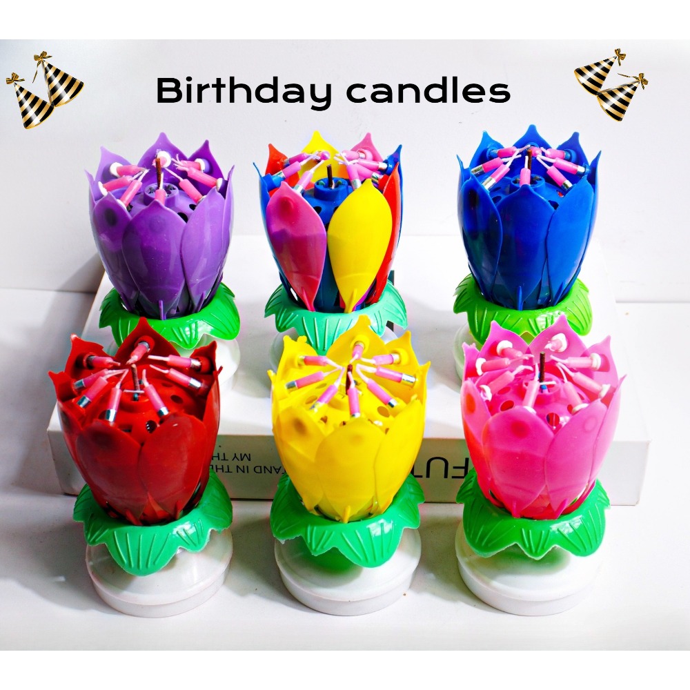 Lotus verjaardagskaars taartde - Candle Surprise recensie en prijs