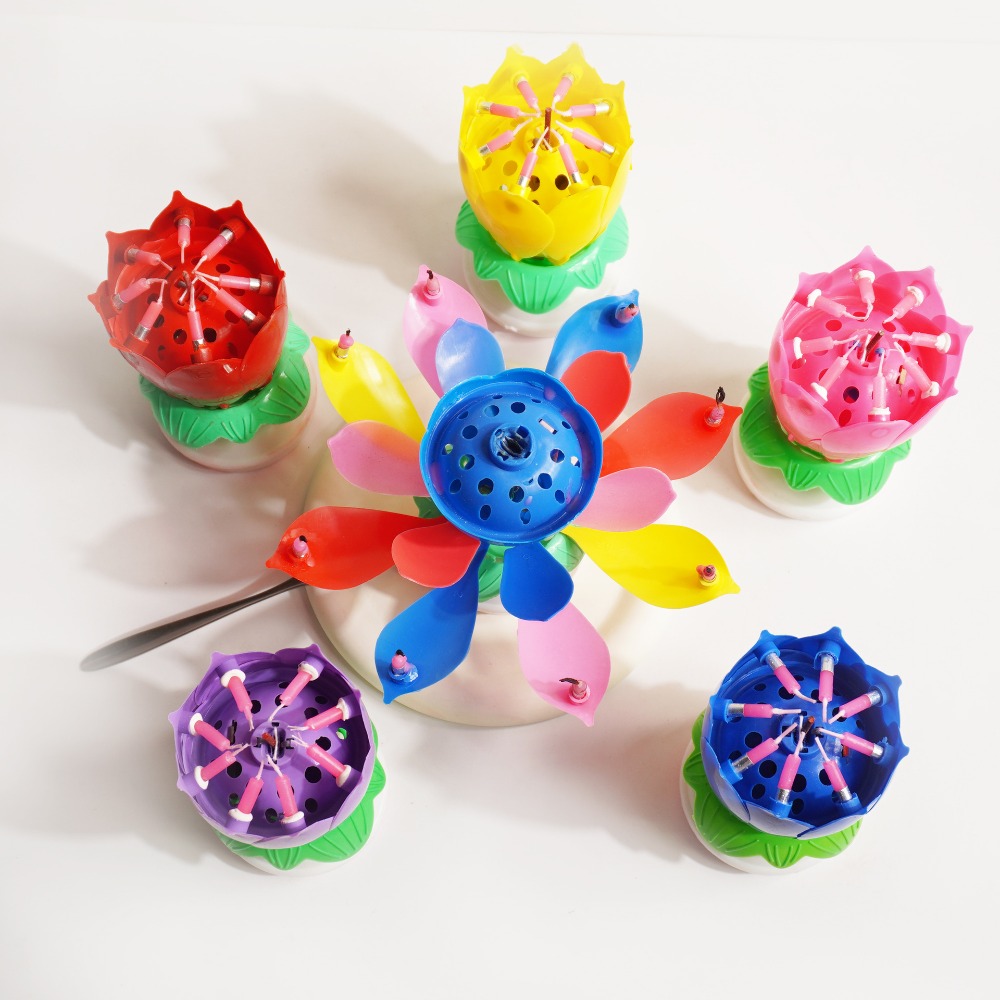 Lotus verjaardagskaars taartde - Candle Surprise recensie en prijs