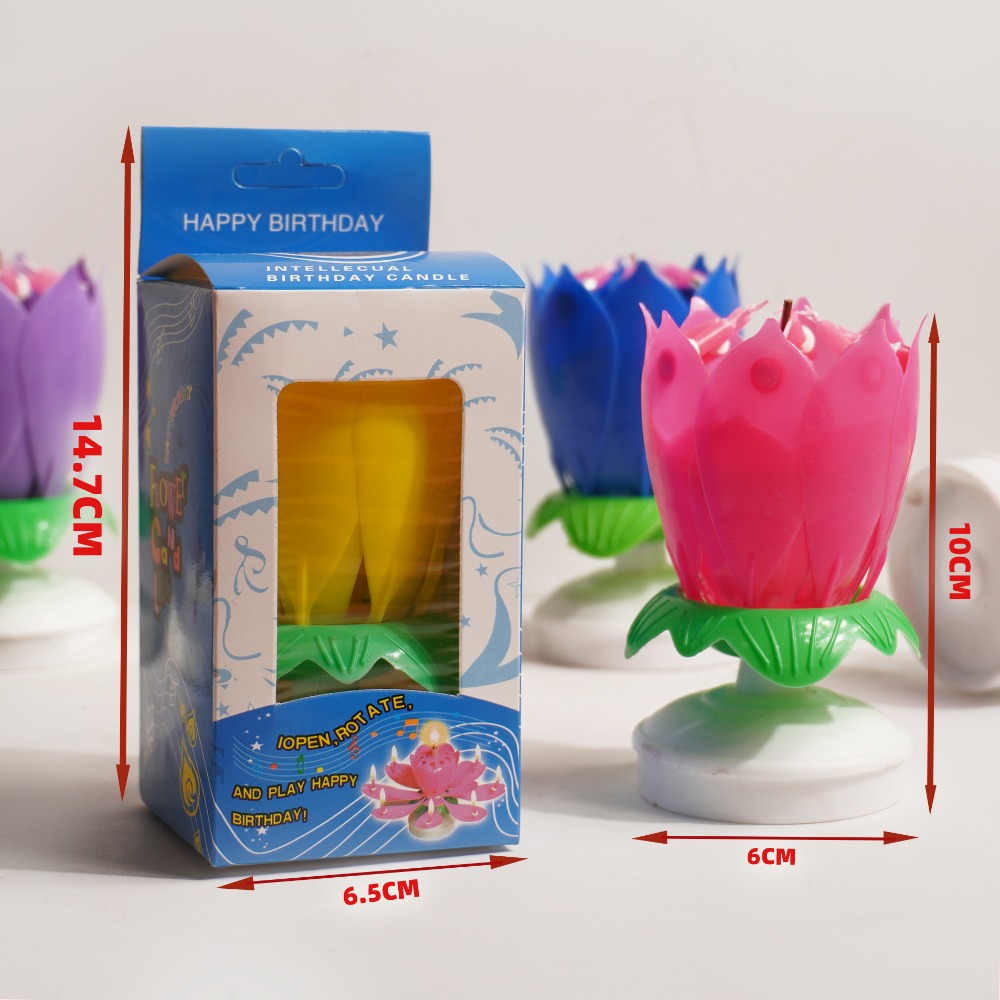 Lotus verjaardagskaars taartde - Candle Surprise recensie en prijs