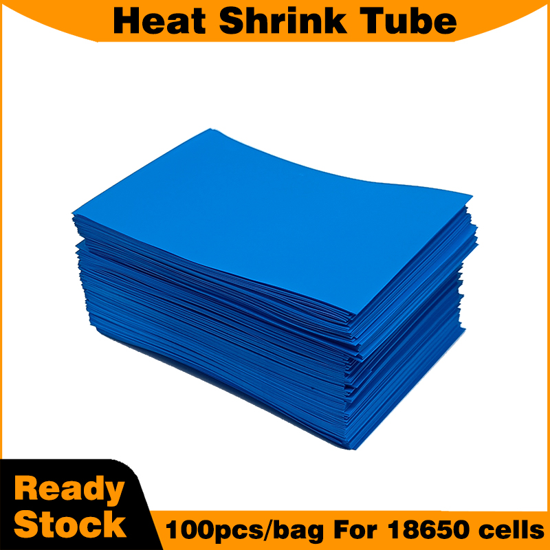 Blauwe krimpkous voor 18650 ba - Shrink Sleeve Pvc recensie en prijs