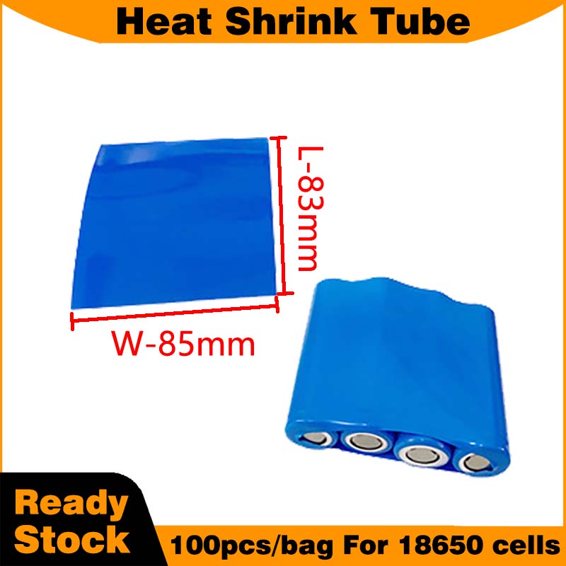 Blauwe krimpkous voor 18650 ba - Shrink Sleeve Pvc recensie en prijs