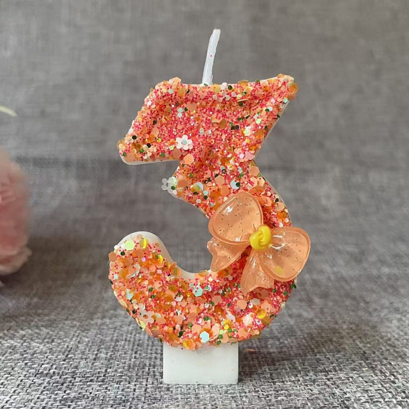 Verjaardagskaars Strik Oranje  - Candle Surprise recensie en prijs