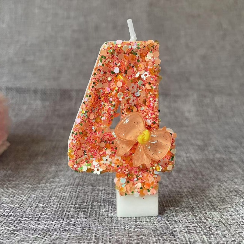 Verjaardagskaars Strik Oranje  - Candle Surprise recensie en prijs
